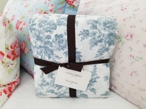 NWT LAURA ASHLEY SHABBY CHIC TWIN FLANNEL FLORAL SHEET SET - Picture 1 of 4
