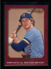 ROBIN YOUNT 2002 DONRUSS STUDIO #CS-17 CLASSIC STUDIO #0746/1000 AY4862