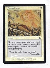Magic: MTG: Judgment: Foil: Funeral Pyre