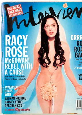 Rose McGowan KAWS STAR WARS Diane Lane ELLEN VON UNWERTH Interview magazine US - Image 1 of 4