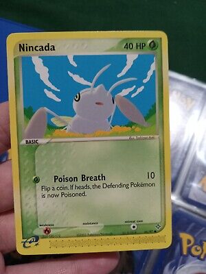 Pokémon TCG EX Dragon Nincada #66  E-Reader Pokemon Card 2003
