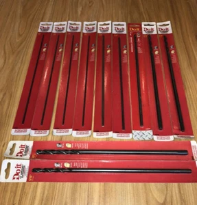 Lotto di 11 punte da trapano Do It Best 12" ossido nero 1/8" - 3/8" - Foto 1 di 7