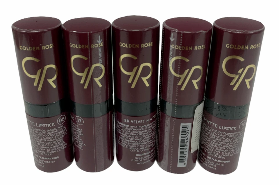 Golden Rose Velvet Matte Lipstick (4.2g/0.15oz) NEW; YOU PICK! - Image 1 of 1