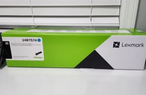 Lexmark 24B7574 - ciano - originale - cartuccia toner - Foto 1 di 1