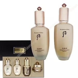 The History of Whoo Cheonyuldan Hwayul Balancer 150ml & Emulsion 110m+4 Pcs Set - Picture 1 of 8