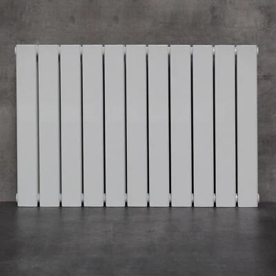WITEN&NOCK Paneelheizkörper Flachheizkörper Seitenanschluss Heizkörper Horizontal Weiß
