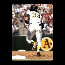 Jose Canseco 1988 Mother's Cookies Oakland Athletics/California Angels #33 R314C