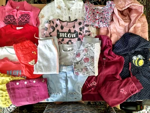 18 tlg. Babykleidung Gr.98, versch. Marken Mädchen  01 - Bild 1 von 22