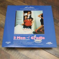 3 Men And A Cradle Laserdisc LD Roland Giraud Michel Boujenah Very Rare OOP