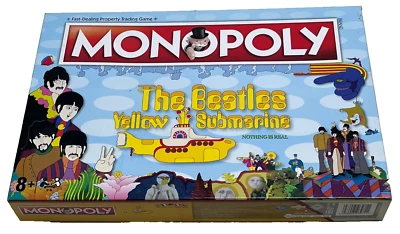 MONOPOLY GAME : The Beatles - Rare Yellow Submarine Edition In Vgc (FREE UK P&P) - Image 1 of 4