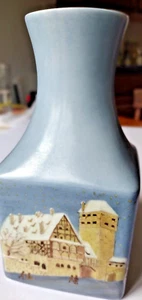 Vintage handbemalte PMR Jaeger & Co. Vase Bavaria Germany 7"x3"x3" TOP - Bild 1 von 7