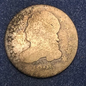 1825 Capped Bust Silver US Dime Ten Cent US Type Coin 10c Silver #202 - Picture 1 of 2