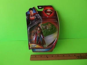 Man of Steel Auto Assault Superman 4"in Figure with Car Door Weapon Mattel 2013 - Picture 1 of 11