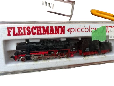 FLEISCHMANN # 7175   N SCALE DB PICCOLO STEAM 2-10-2 LOCO # 0500587 - Image 1 of 4