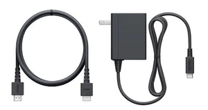 Cable de alimentación adaptador de CA genuino para Nintendo Switch + HDMI auténtico fabricante de equipos originales OLED V2 - Imagen 1 de 3