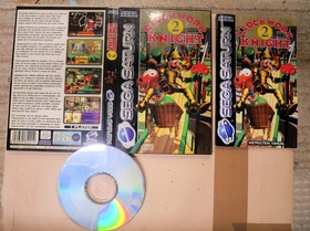 Sega Saturn Clockwork Knight 2 Boxed inc Manual Complete