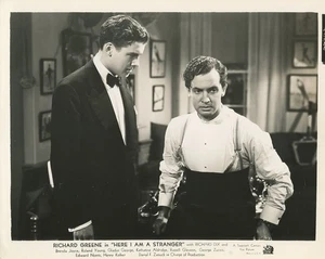 Richard Greene Edward Norris Here I Am A Stranger Original 8x10" Photo #B458 - Picture 1 of 1