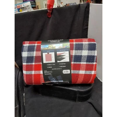 Hurley New Waterford Resistant Outdoor Packable mat blanket 50 x 60 NWT - Изображение 1 из 4