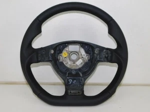 Original Lenkrad neu bezogen Lederlenkrad abgeflacht Flach VW EOS 1Q0419091 - Bild 1 von 9