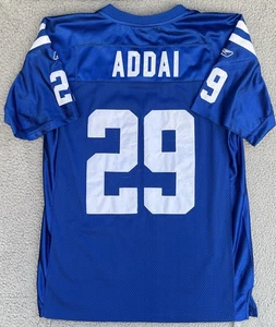 Camiseta de fútbol americano Reebok Indianapolis Colts azul Joseph Addai NFL talla 48 - Imagen 1 de 11