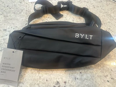 Bandolera Bylt Bolso Negro Correa Ajustable Bolsillo Frontal Cierre con Cremallera Ligera Foto 1 de 4