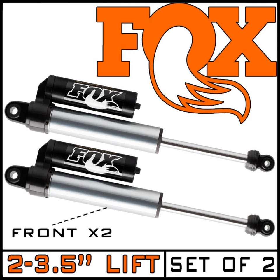 Amortecedores dianteiros Fox Race 2.5 ajuste 2017-25 Ford F-250 F-350 4WD 2-3.5" elevador - Imagem 1 de 2