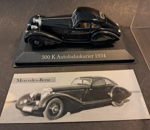 DeAgostini,Mercedes Benz 500 K,Autobahnkurier,1934,aus Sammlung,1:43,Box,OVP - Bild 1 von 5