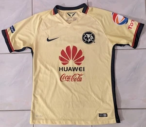 Maglia Calcio Nike Uomo Small Club America Fútbol 2015-2016 Home Giallo - Foto 1 di 16