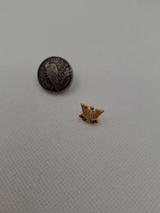 Peace Dollar Reproduction Coin Concho Screw back Tack Conchos ++ FOE TIE TACK - Picture 1 of 7