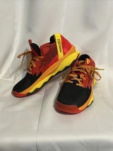 ADIDAS/PIXAR Dame 8 Mr. Incredible red/blk/ylw Unisex Basketball Shoes US 6.5 - Picture 1 of 11