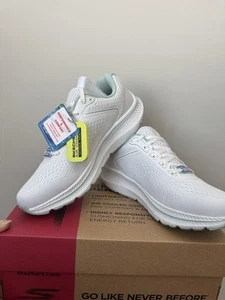 Skechers GO RUN Consistent™ 2.0 Damen Sportschuhe 8 weiß neuwertig 128607/WMNT - Bild 1 von 7