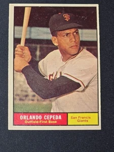 1961 Topps - Orlando Cepeda #435 EX/NMINT - Picture 1 of 2