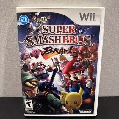 Super Smash Bros. Brawl | Wii, 2008 | Case And Manual Only (NO GAME DISC) - Image 1 of 4
