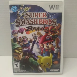 Super Smash Bros. Brawl (Nintendo Wii, 2008) CIB with Manual Complete - Bild 1 von 7