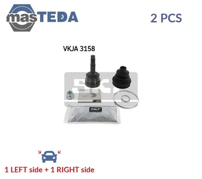 KIT DE JUNTA CV EJE DE TRANSMISIÓN VKJA 3158 PAR LADO RUEDA DELANTERA SKF 2 PIEZAS PARA FIAT STRADA Foto 1 de 4