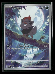 Zorua Holo Ilustración Raro SV: Blanco Flare 142/086 Casi Nuevo Pokémon Casi Nuevo - Imagen 1 de 2