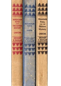 3 FAMOUS HORSE STORIES, MOUNTAIN PONY, H V LAROM, NO DJs, EARLY 60's - Picture 1 of 24