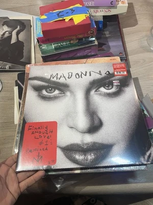 SEALED NEW~Madonna~Finally Enough Love~Deluxe Gatefold 2-LP~Ltd Ed COLOR VINYL - Image 1 of 4