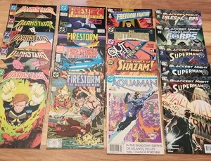 19x DC Mixed Comic Book Lot (Shazam Superman 1-3 Darkstars Aquaman Firestorm)  - Picture 1 of 5