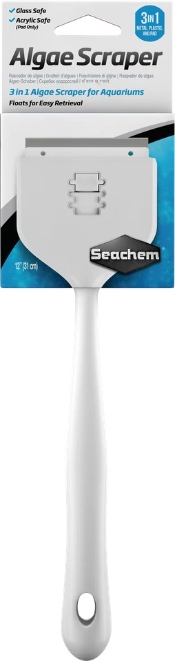 Raspador de algas Seachem selecione o tamanho:: 12 polegadas - Imagem 1 de 1