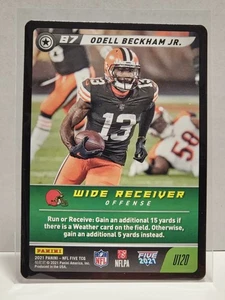 2021 Panini NFL Five TCG - Odell Beckham Jr. #U120 Wide Receiver - Picture 1 of 2