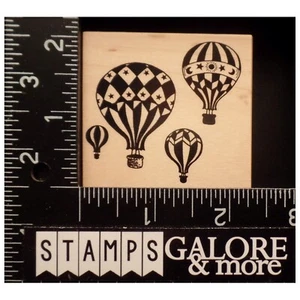 Estampillas de goma PSX F-1480 GLOBOS AEROSTÁTICOS VIAJE VOLADOR #T18 - Imagen 1 de 2