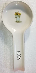 Rae Dunn Spoon Rest BLOOM Large Ceramic Tulips Artisan Collection By Magneta NEW - Picture 1 of 5