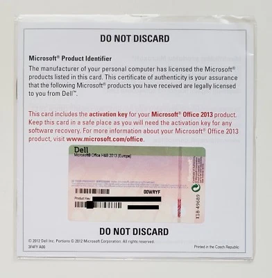 Microsoft Office 2013 Home and Business Vollversion MUI Medialess OEM PKC - Bild 1 von 2