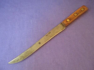 Cuchillo cortador de acero al carbono Ka-Bar de 8 pulgadas - Imagen 1 de 12