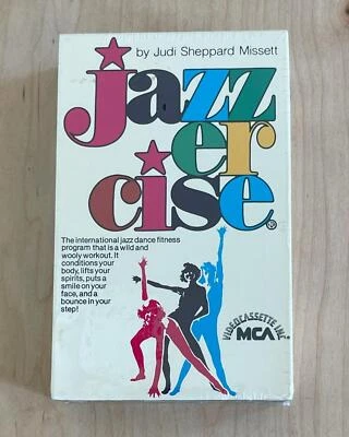 JAZZERCISE (1982) Sealed Betamax MCA Videocassette Jude Sheppard Missett Workout - Image 1 of 4