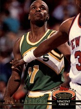 1992-93 Stadium Club Golden State Warriors Basketball Card #353 Vincent Askew