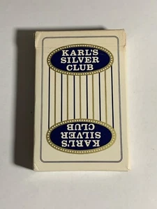 Tarjetas de juego de casino Karls Silver Club Sparks Nevada - Imagen 1 de 5