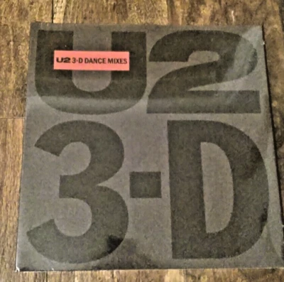 U2: 3-D DANCE MIXES 12” EP 45 RPM - SEALED Foto 1 de 2