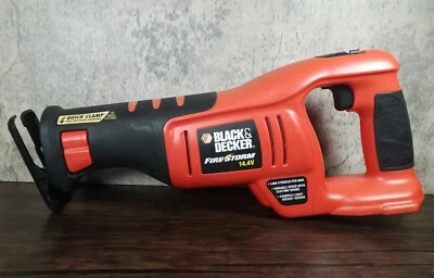 Black & Decker CRS144 Firestorm 14.4V Reciprocating Saw ~ Orange - Image 1 of 4
